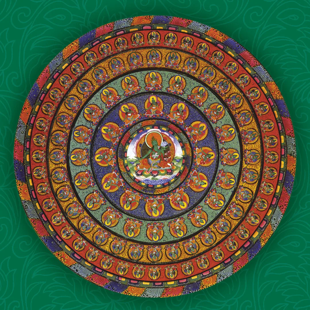 Four mandala of Tara Chittamani puja - Kunpen Lama Gangchen