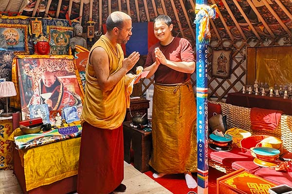 Yurta innauguration 8 Kunpen Lama Gangchen